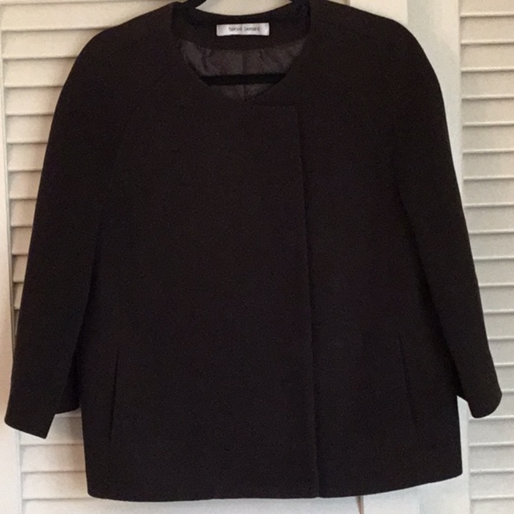 Harve Benard (cashmere/wool blend) Jacket, Blazer, Women's Size 12, Brown‎